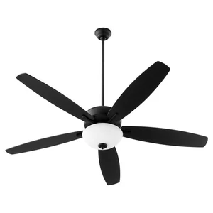 Textured Black 60"Ceiling Fan from the Breeze 60" Collection - Picture 1 of 2