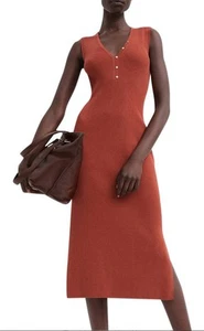 Witchery Henley Rib Dress Size Small - Picture 1 of 5