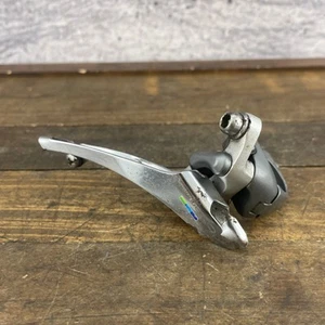 Vintage Shimano 600 FD-6400 Front Derailleur Bottom Pull Clamp On Tri Color B6 - Picture 1 of 13
