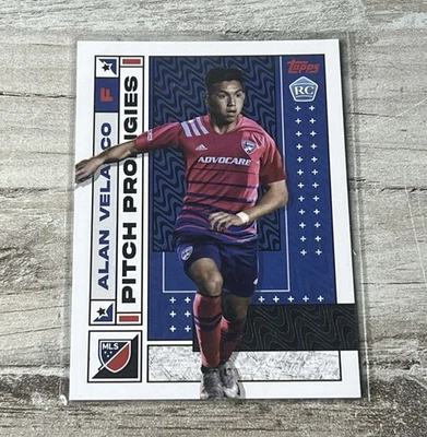 2022 Topps MLS - Pitch Prodigies Alan Velasco #62 (RC) - Image 1 of 2