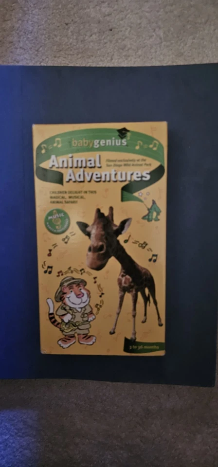 Baby Genius: Animal Adventures 2002 VHS - Image 1 of 1