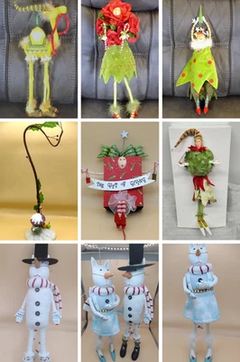 Dept 56 Christmas Krinkles Patience Brewster Various Size Ornaments combine ship - Image 1 of 4