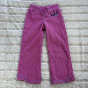 Stuff by Hillary Duff Bootcut Flare Girls Kids Pants Size 6 Y2K Fleece Vintage - Picture 1 of 5