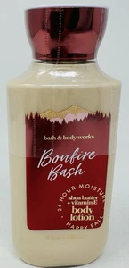 1 BONFIRE BASH BATH & BODY WORKS CREMA MANI LOZIONE CORPO 8 OZ - Foto 1 di 1