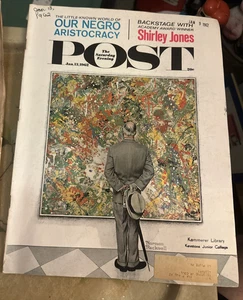 OUR NEGRO ARISTOCRACY SATURDAY EVENING POST 1962 NORMAN ROCKWELL SHIRLEY JONES - Picture 1 of 6