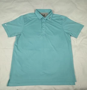 Under Armour Polo Shirt Mens 2XL Coldblack HeatGear Golf Performance Lightweight - Picture 1 of 16