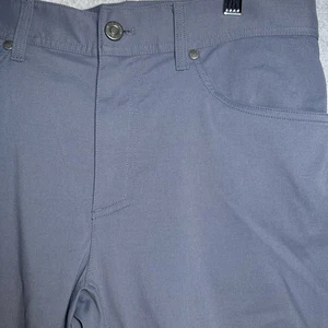 LL Bean Venture Stretch Five-Pocket Pants Mens 32x34  Standard Fit Dark Blue - Picture 1 of 6