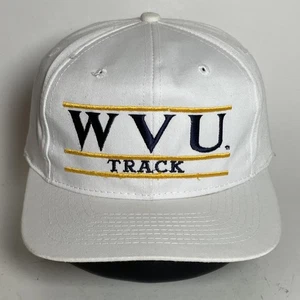 Vintage WVU Track West Virginia University Hat Cap SnapBack The Game 90s NWOT - Picture 1 of 15