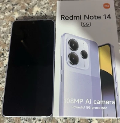 Cellulare Smartphone Xiaomi Redmi Note 14 5G 6,67" 8+256GB Dual Sim Viola - Immagine 1 di 3