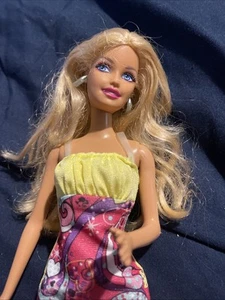 Mattel Barbie blonde Haare blaue Augen 1998 #MS-64 - Bild 1 von 3