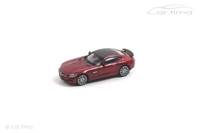 Mercedes AMG GTS Rosso MINICHAMPS 1:87 870037121 - Immagine 1 di 2