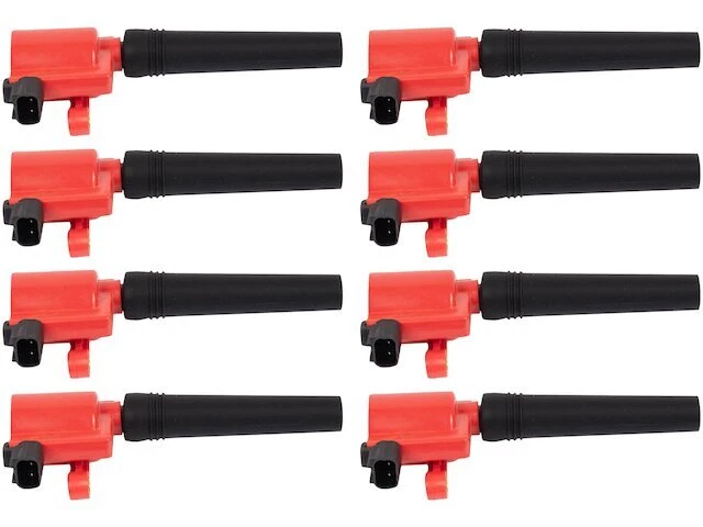 TRQ Ignition Coil Set fits Jaguar S Type 2000-2002 4.0L V8 71MDKF - Изображение 1 из 1