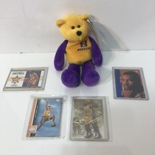NBA Los Angeles Lakers Derik Fisher #2 Plush + 4 Player Cards