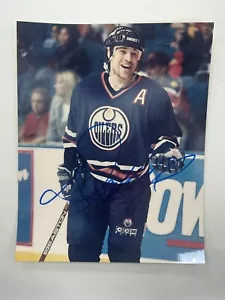 Foto firmada por DOUG WEIGHT EDMONTON OILERS 8x10 con certificado de autenticidad - #4 - Imagen 1 de 1