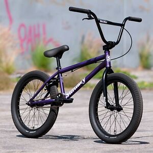 SUNDAY BMX SCOUT 20" BICYCLE MATTE TRANS PURPLE FIT CULT