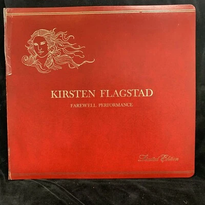 KIRSTEN FLAGSTAD - Farewell Performance 1955 - LIMITED EDITION 3LP DELUXE BOX - Image 1 of 4
