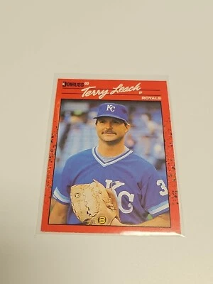 1990 Donruss - #534 Terry Leach - Image 1 of 2