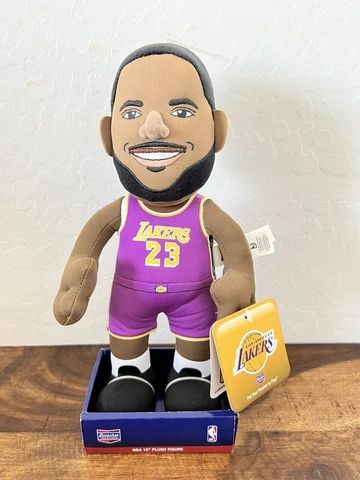 Bleacher Creatures NBA 10” Plush Figure LeBron James NWT Rare Ready To Ship Cover