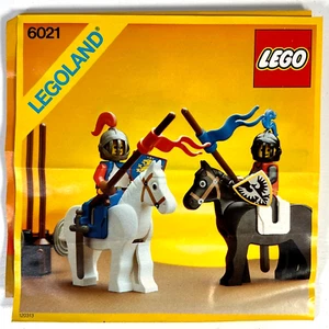 Vintage (Manuel only) Lego 6021 Lego Knight Tournament Rider Instructions - Bild 1 von 3