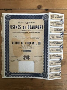 Usines de BEAUPORT (GUADELOUPE BORDEAUX) (F2) - Foto 1 di 1