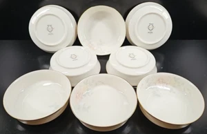 8 Noritake Sweet Surprise Fruit Dessert Bowl Set Vintage Elegant Floral Dish Lot - Picture 1 of 24
