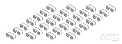 Cmk German MG 15 Riviste per WWII Guns 28 Pezzo 1:72 Nuovo Machinegun Nuovo - Immagine 1 di 2