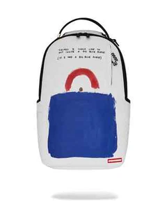 Mochila Cartera Azul Grande Sprayground Keith Haring🔥Nueva Bolsa Grande Bolso Escolar - Imagen 1 de 9