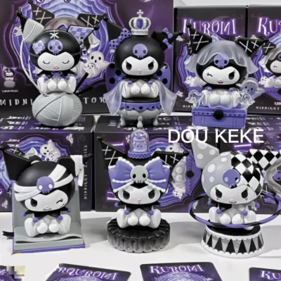 Sanrio Kuromi Dark Night Story Series Confirmed Blind Box Figure Art Toys Gift - Image 1 of 4