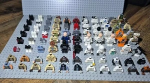 Lego Star Wars Minifigure 142 Piece Lot Parts See All Pic For Details Job Lot - Picture 1 of 18