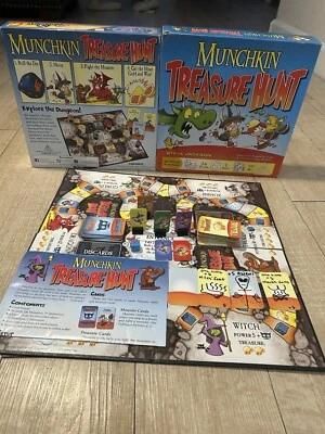 Munchkin Treasure Hunt Board Game  - Image 1 of 4