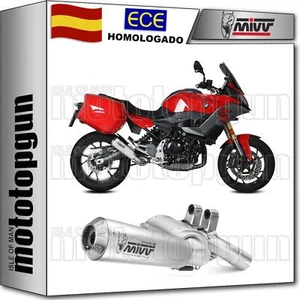 MIVV TUBO DE ESCAPE HOMOLOGADO CAT-OEM X-M1 TITANO BMW F 900 XR 2023 23 2024 24 - Imagen 1 de 4