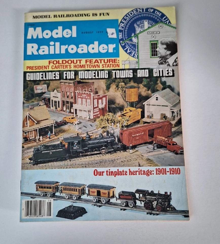 Model Railroader Magazine August 1977 - Image 1 of 2