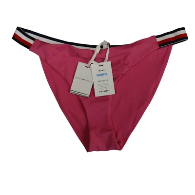 Tommy Hilfiger Women's Cheeky Bikini Bottoms, Radiant Pink - Image 1 of 4