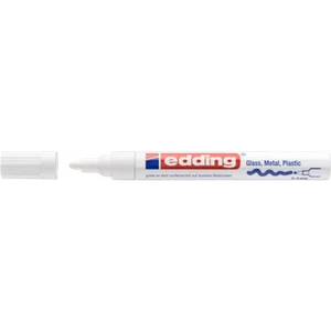 Edding 750 Marker 2-4mm versch. Lackmarker weiß schwarz  silber Glas Metal - Bild 1 von 6