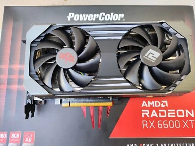 PowerColor Red Devil AMD Radeon RX 6600 XT 8GB GDDR6 Tarjeta Grafica - Immagine 1 di 4
