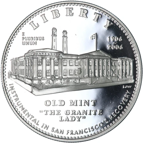 2006 S San Francisco Old Mint Proof 90% Silver Dollar US Coin See Pics X079 Cover