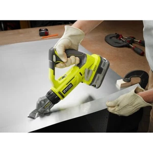 RYOBI 18V 18GA Offset Shear Metal 18b - Picture 1 of 4