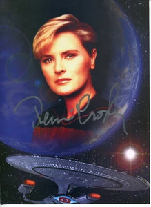 Film-Bild, Denise Crosby, Tasha Yar, Star Trek, Autogramm, signiertes Foto 1986 - Bild 1 von 2