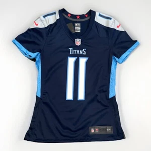Tennessee Titans Jersey Womens Small x Nike AJ Brown #11 Navy On Field - Picture 1 of 12