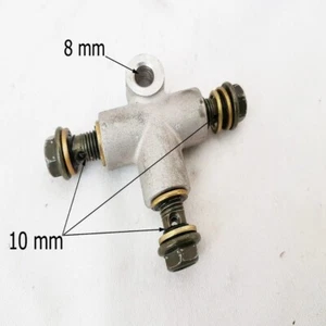 NU144 BASHAN BS250S-11B HYDRAULIC BRAKE T PIECE BRAKE HOSE CONNECTOR 10MM BANJOS - Picture 1 of 1