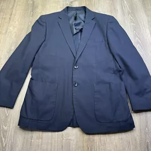 Ballantyne Blue Cotton Stretch Sport Coat Blazer Jacket Men’s Size 40 US - Picture 1 of 12