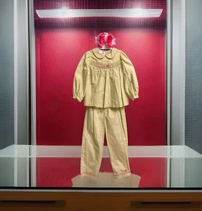 Girls NWT Collection Bebe by Vive La Fete Smocked Pants Set & Top Free Bow 6X - Picture 1 of 14