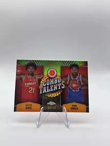 2024 Topps McDonald's Karter Knox Derik Queen Combo Talents Gold Refractor /50 - Picture 1 of 2