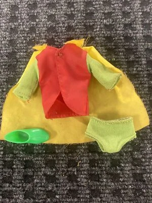 1974 Robin Outfit Suit Cape Boot  Vintage Mego 8" Inch Original Lot - Image 1 of 4