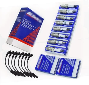 New 8x 41-962 19299585 Spark Plugs&9748HH Wires For Chevrolet GMC 4.8L 5.3L 6.0L - Picture 1 of 7