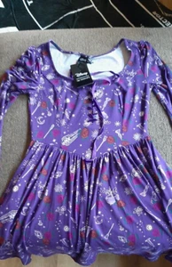 Hocus Pocus Her Universe Disney Hocus Pocus Icons lila Schnürkleid Gr. M - Bild 1 von 4