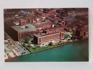 Postkarte Detroit Michigan Parke Davis & Company Büros & Labore - Bild 1 von 2