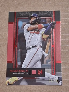 2024 RONALD ACUNA JR TOPPS MUSEUM RED BASEBALL CARD /50 ATLANTA BRAVES #8 - Picture 1 of 3