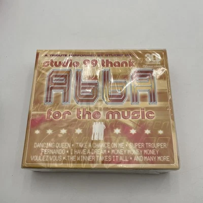 ABBA Studio 99 Thank You for the Music 3 CD Set 1999 Tribute DANCING QUEEN, MINT - Image 1 of 4