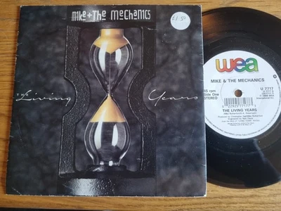 Mike + The Mechanics – The Living Years 1988 WEA 7” Pop Rock - Image 1 of 4